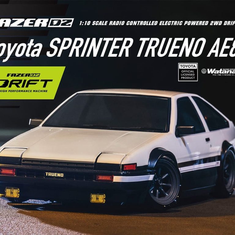 Photo of Kyosho Fazer D2 AE 86 Amazon Affiliate link Photo of Kyosho Fazer D2 AE 86, Clickable link to Amazon affiliate link to Purchase this Platform